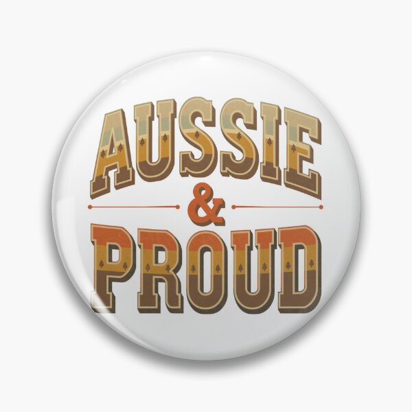 Item preview, Aussie and Proud  designed and sold by PamLeeDesign.