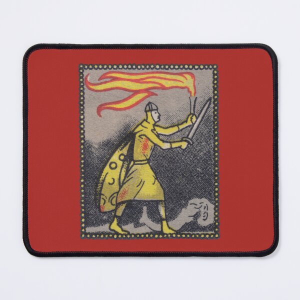 Item preview, Medieval Torch Bearing Warrior designed and sold by Ivar F. Andresen.
