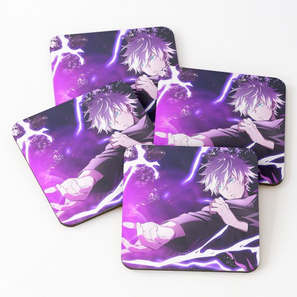 Item preview, Purple Energy Sorcerer Anime Inspired designed and sold by PosterFuel.