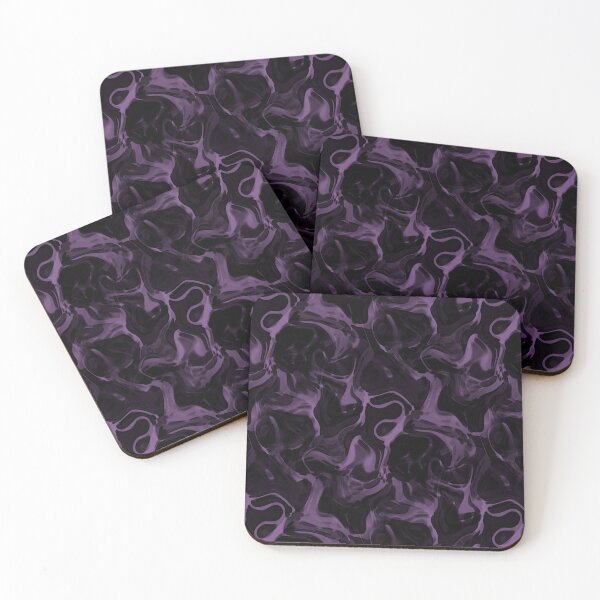 Item preview,  Autumn Retro Marble Pattern in Purple designed and sold by Artistestella.