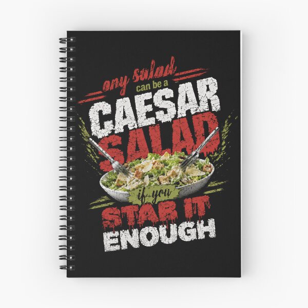 Item preview, Any Salad Can Be A Caesar Salad Stab It Enough Funny Foodie Cooking Humor designed and sold by HumansStuck12.