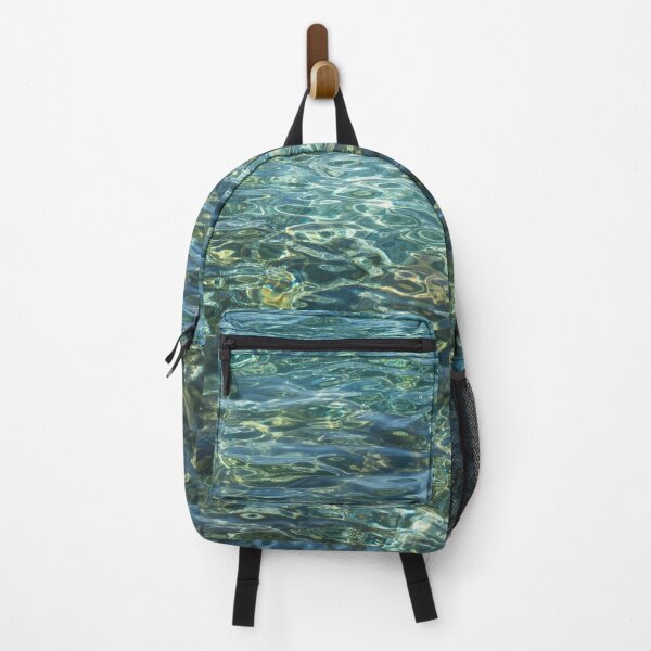 Item preview, Abstracting Seawater - Blue Green Ripples like Moire Silk designed and sold by Georgia Mizuleva.