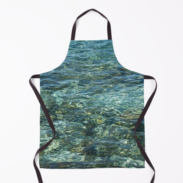 Item preview, Abstracting Seawater - Blue Green Ripples like Moire Silk designed and sold by Georgia Mizuleva.