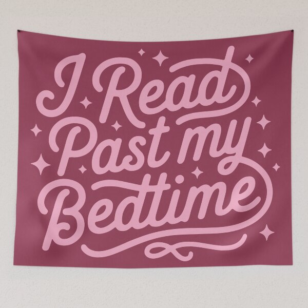 Item preview, I Read Past My Bedtime  designed and sold by BrownHorse90s.