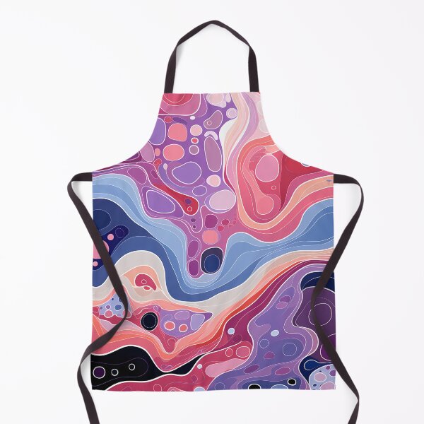 Item preview, Pastel River Flow Abstract Pattern designed and sold by GrinGalore.