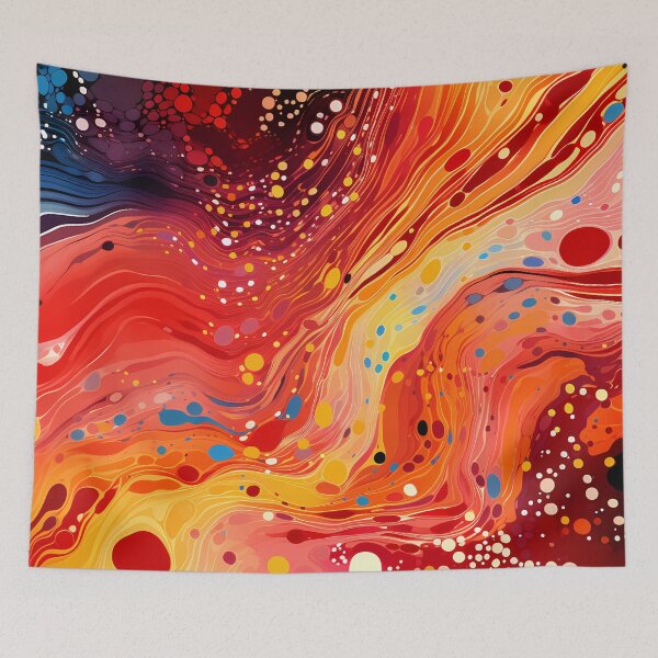 Item preview, Molten River Abstract Flow Pattern designed and sold by GrinGalore.