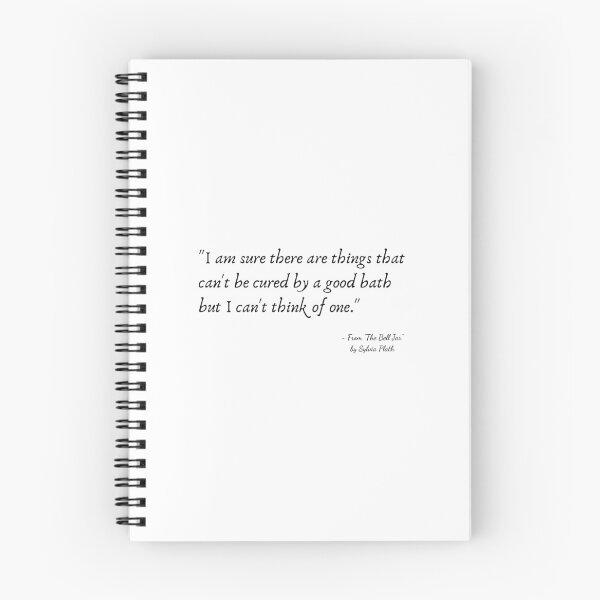 Item preview, A Quote from "The Bell Jar" by Sylvia Plath designed and sold by Poemit.