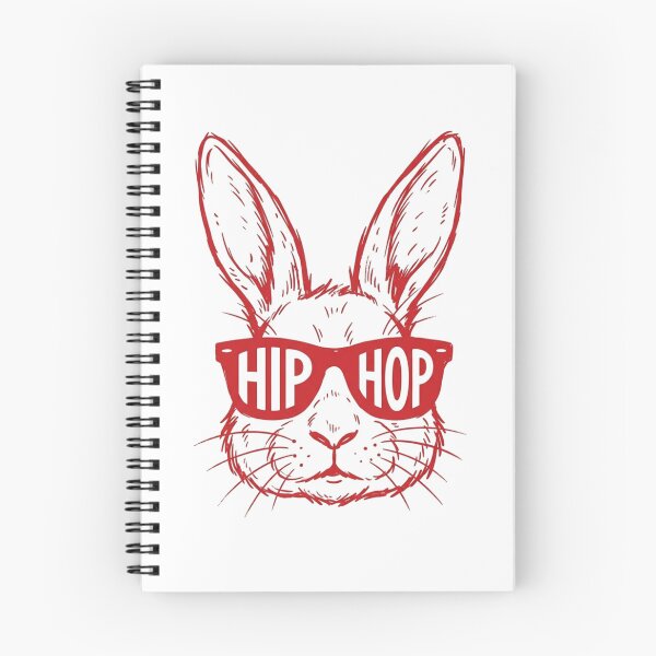 Item preview, Hip Hop Rabbit Bunny Sunglasses Red Sketch Streetwear designed and sold by raedattia.