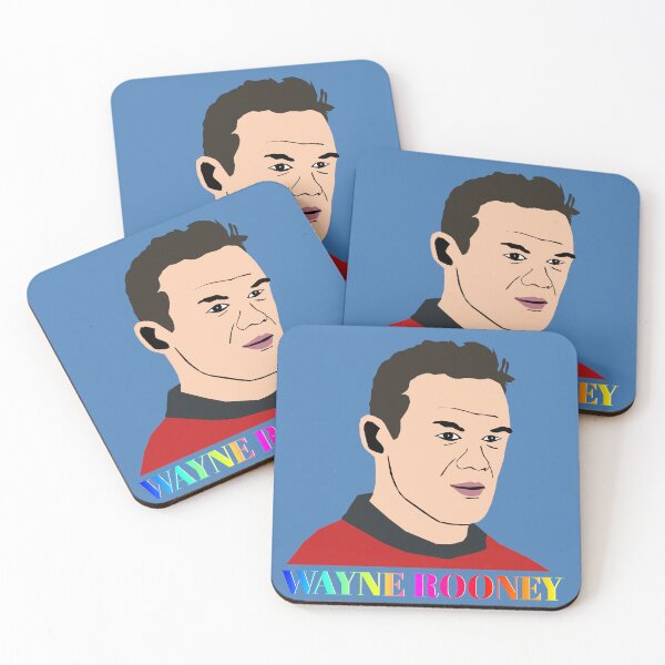 Item preview, Wayne Rooney illustration designed and sold by ZooStateofMind.
