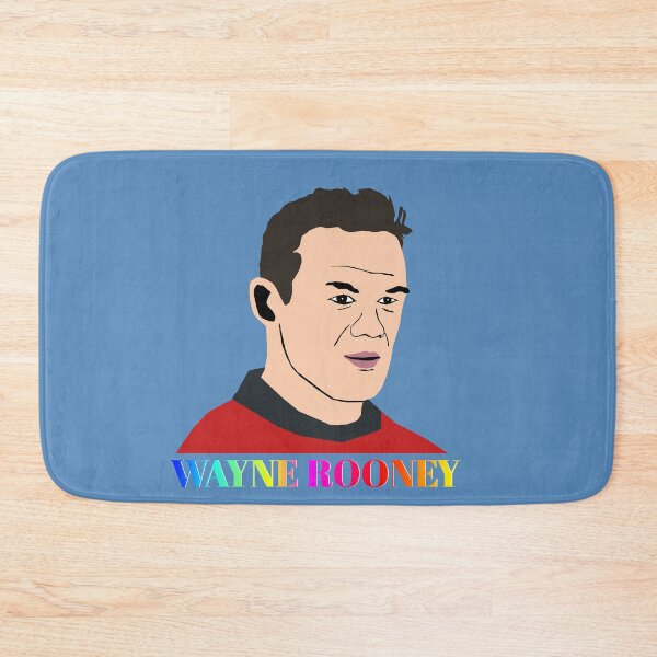 Item preview, Wayne Rooney illustration designed and sold by ZooStateofMind.