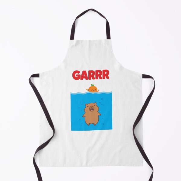 Item preview, Garrr Funny Capybara Underwater Parody designed and sold by Yellowriversss.
