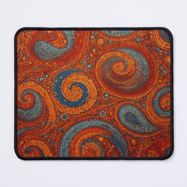 Item preview, Sunset Spiral Mosaic Pattern designed and sold by GrinGalore.