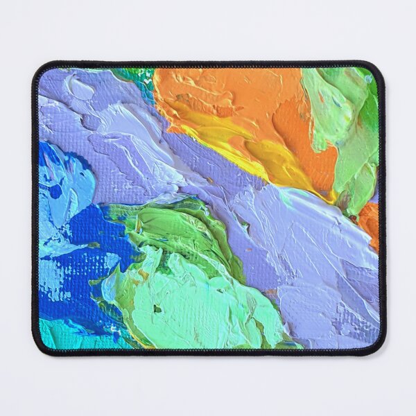 Item preview, abstract in blue and orange designed and sold by Tereza Pilar  Art.