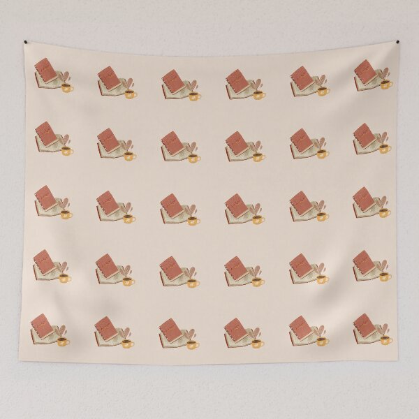 Item preview, Tea and book designed and sold by pinkyfish1010.
