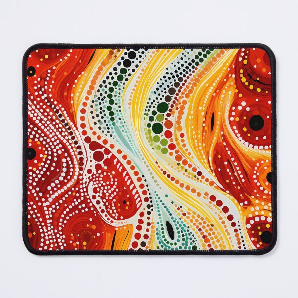 Artikelvorschau, Solar Dreaming Dot Flow Pattern entworfen und verkauft von GrinGalore.