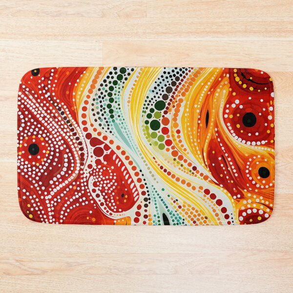 Artikelvorschau, Solar Dreaming Dot Flow Pattern entworfen und verkauft von GrinGalore.