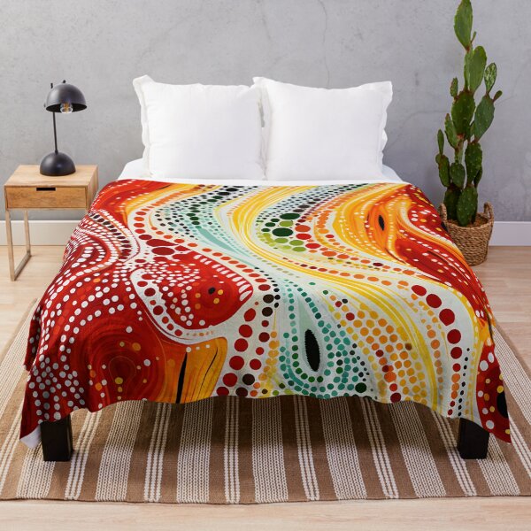 Item preview, Solar Dreaming Dot Flow Pattern designed and sold by GrinGalore.
