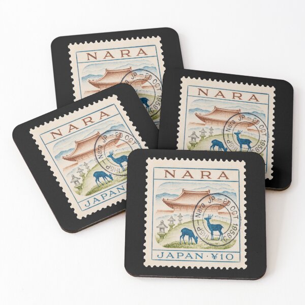 Item preview, Nara Japan Todai‑ji Deer Park Temple Stamp Sticker designed and sold by stickercuffs.