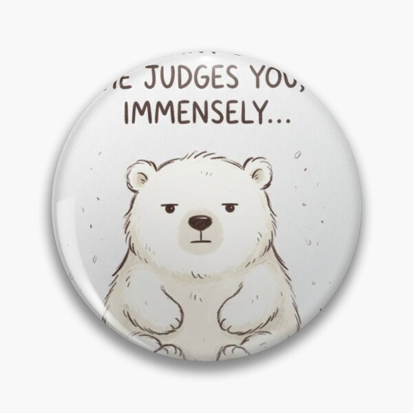 Item preview, Polar bear Sarcasm funny meme memes quotes typography inspirational designed and sold by CheeseBlueprint.