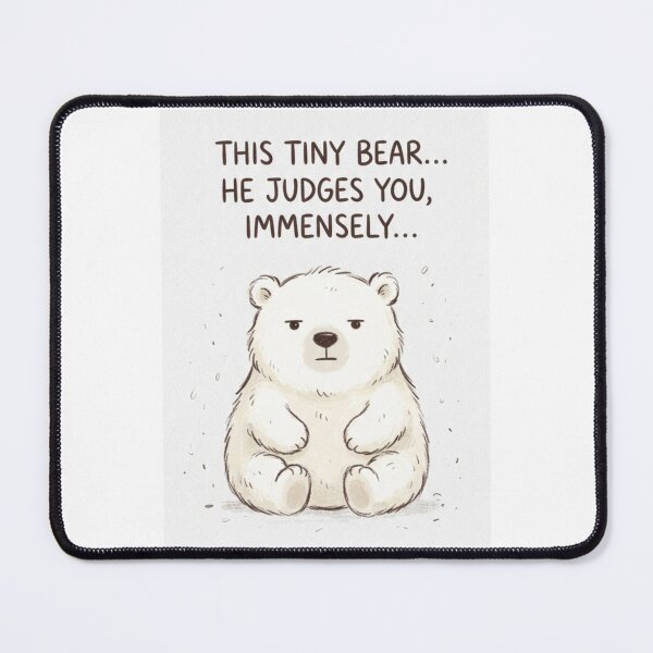 Item preview, Polar bear Sarcasm funny meme memes quotes typography inspirational designed and sold by CheeseBlueprint.