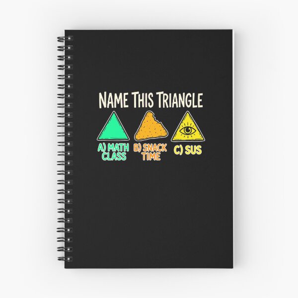 Item preview, Name This Triangle Funny Math Quiz Meme Parody Pun designed and sold by Yellowriversss.
