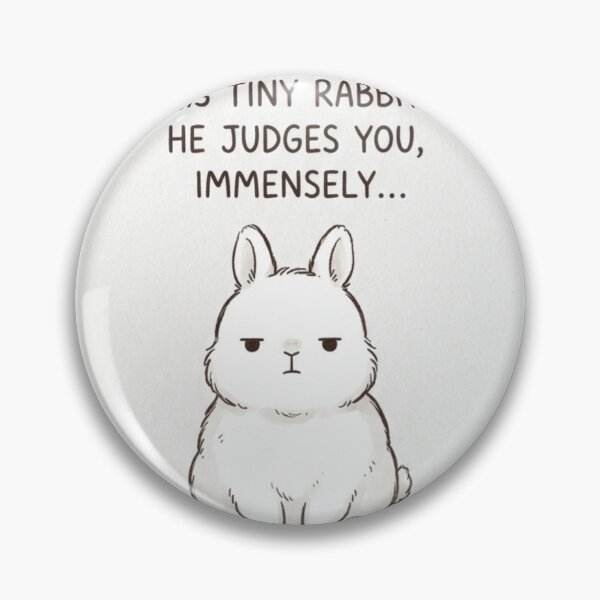 Item preview, Rabbit Sarcasm funny meme memes quotes typography inspirational designed and sold by CheeseBlueprint.