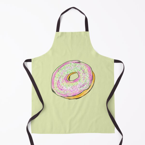 Item preview, Sweet Pink Glazed Donut with Sprinkles designed and sold by AbbyWorldStudio.