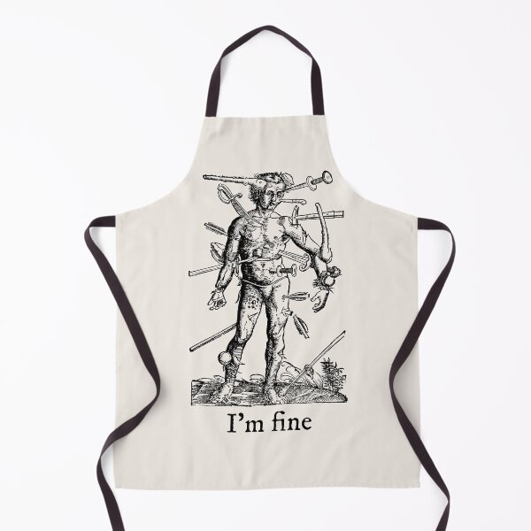 Item preview, I'm Fine (Wound Man) designed and sold by Texterns.