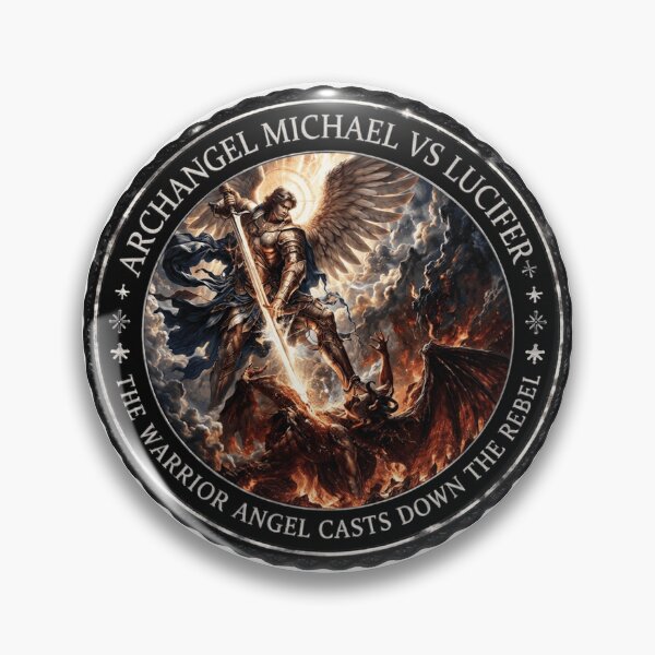 Item preview, Archangel Michael Vs Lucifer designed and sold by clarkfraser.