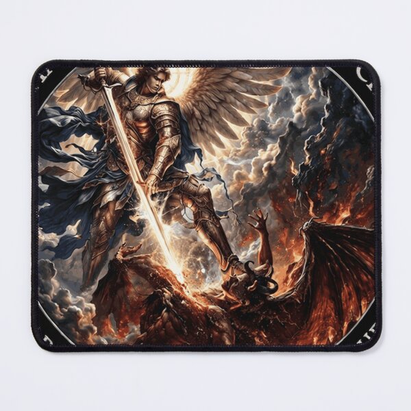 Item preview, Archangel Michael Vs Lucifer designed and sold by clarkfraser.