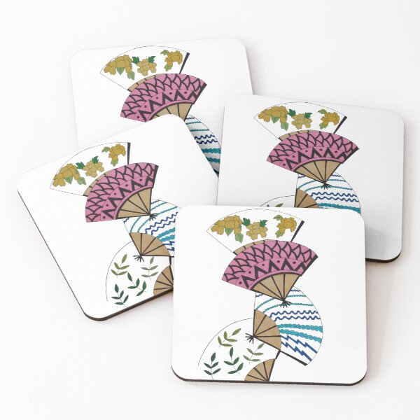 Item preview, Japanese Folding Fans designed and sold by JessouArt.