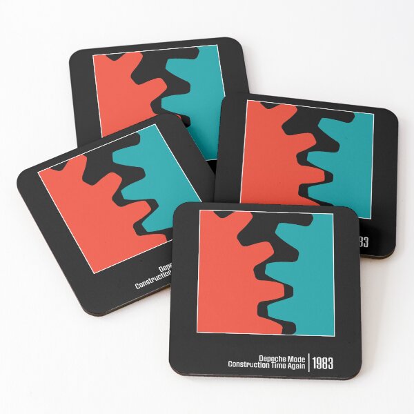 Item preview, Construction Time Again  - Minimalist Graphic Artwork Design  designed and sold by Saudade--.