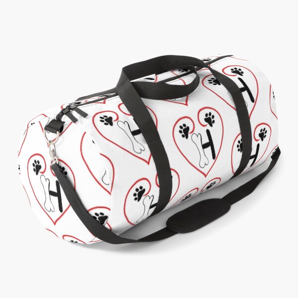 Item preview, Heart dog with the letter H designed and sold by acreació.