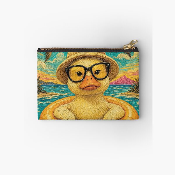 Item preview, Cute Duck Summer Float | Funny Tropical Beach Duck Art designed and sold by merchxwear.