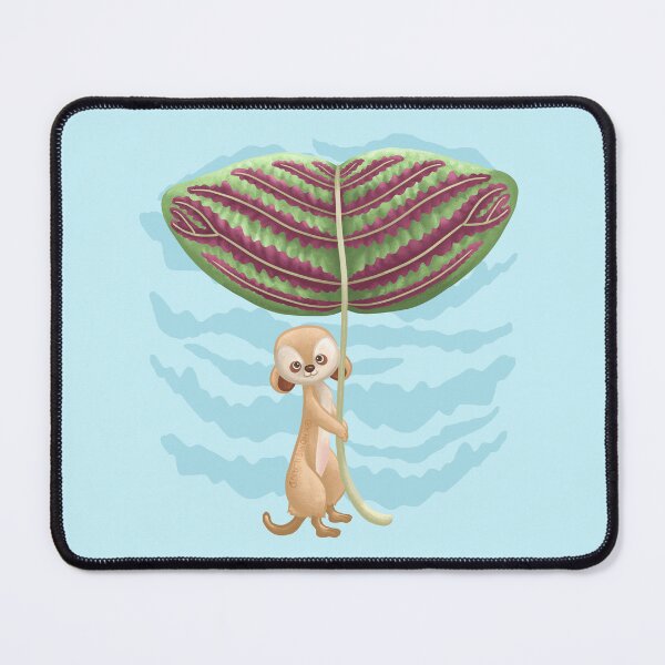 Item preview, Meerkat Holding Christia Obcordata Leaf designed and sold by Khotekmei.
