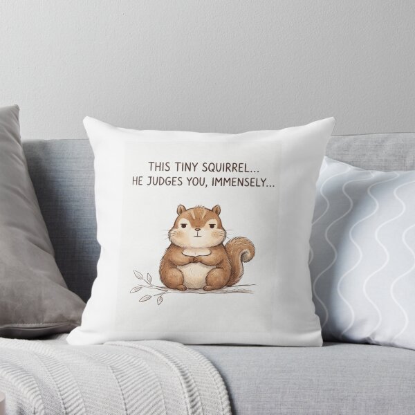 Item preview, Squirrel Sarcasm funny meme memes quotes typography inspirational designed and sold by CheeseBlueprint.