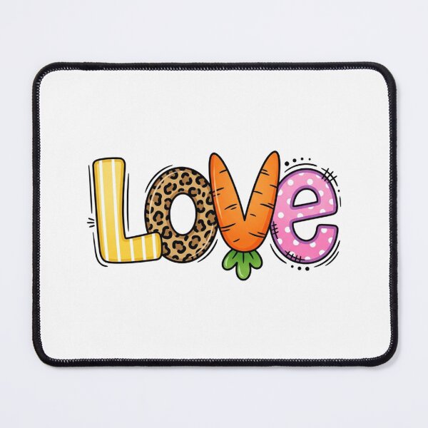 Item preview, Love Easter Carrot Leopard Print Cute Spring designed and sold by raedattia.