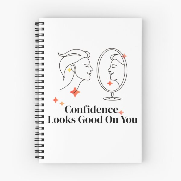 Item preview, Confidence Looks Good On You One Line Art designed and sold by RunningWhiskers.