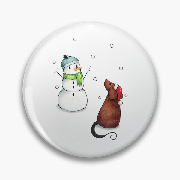 Item preview, Mouse with a Snowman designed and sold by LittleMouseClub.