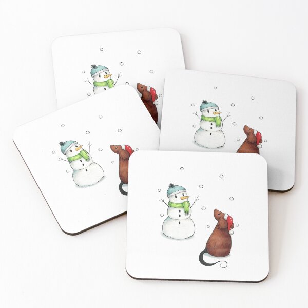 Item preview, Mouse with a Snowman designed and sold by LittleMouseClub.