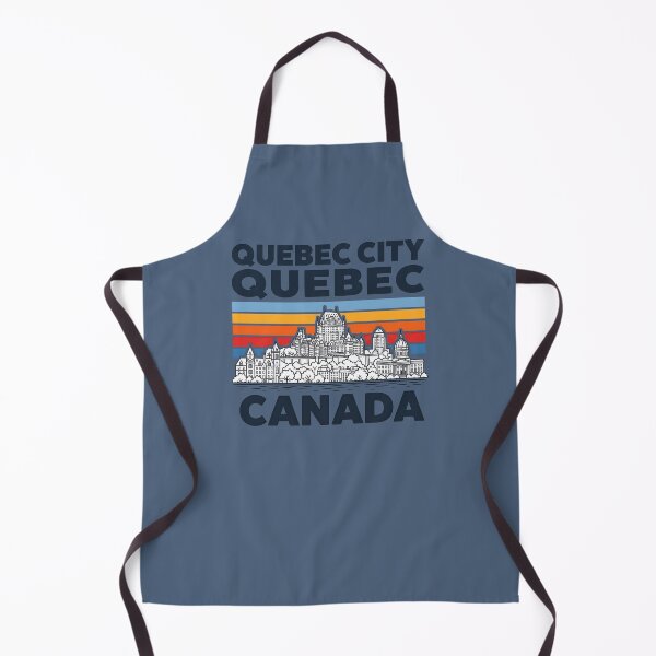 Item preview, Quebec City Canada Minimalist Skyline Retro Colors designed and sold by HowToCanadian.