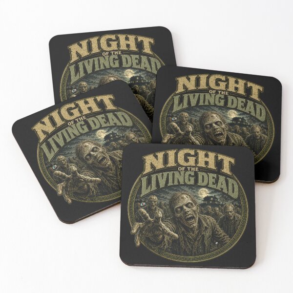 Item preview, Night of the Living Dead Horror Classic designed and sold by Retr0Tshirts.