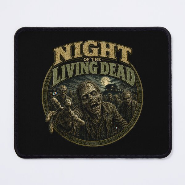 Item preview, Night of the Living Dead Horror Classic designed and sold by Retr0Tshirts.