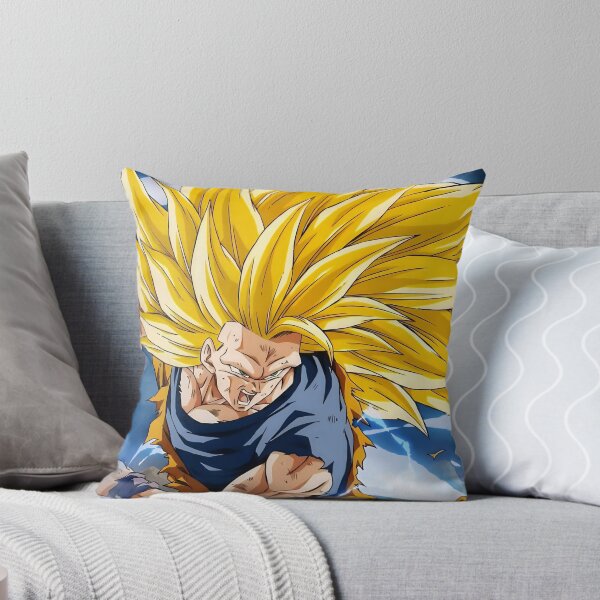 Item preview, Long Golden Hair Warrior Anime Inspired Design designed and sold by PosterFuel.