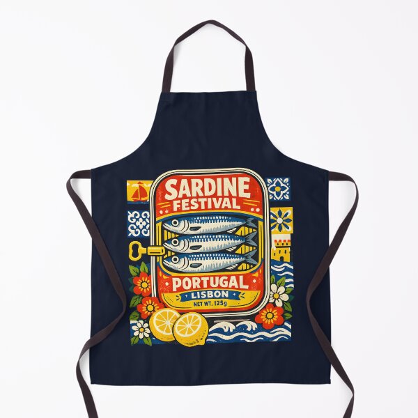 Item preview, Sardine Festival Sardine Tin Portugal Riviera Lisbon Vintage Souvenir Mediterranean Summer designed and sold by Artycom.