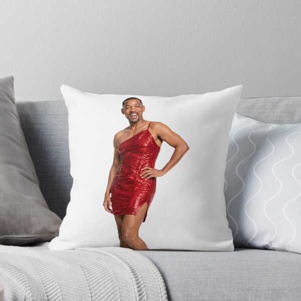 Item preview, Will smith red cocktail dress Funny prank meme gift weird birthday designed and sold by CheeseBlueprint.