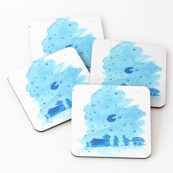 Item preview, Village under the snow by BELIRIS designed and sold by BelirisCréations.
