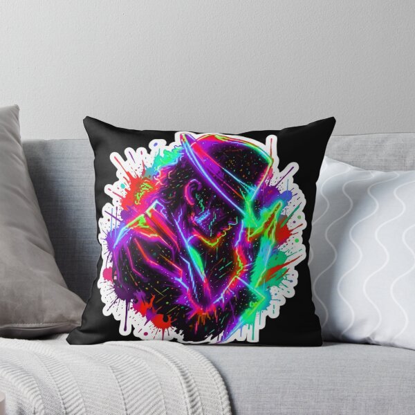 Item preview, Neon Pop King Dance Street Art Illustration designed and sold by ExploreAura Studio.
