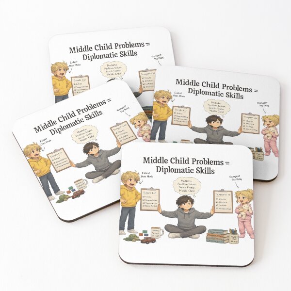 Item preview, Middle Child Problems = Diplomatic Skills Mediator Family  designed and sold by irfanshikh.