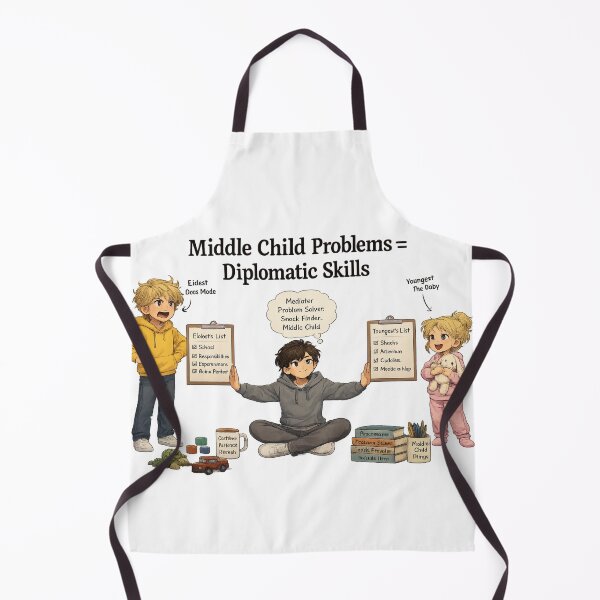 Item preview, Middle Child Problems = Diplomatic Skills Mediator Family designed and sold by irfanshikh.